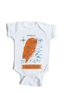 Jersey Shore Baby Onesie-Personalized Baby Gift