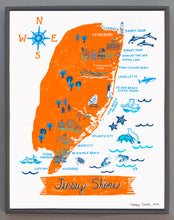 Jersey Shore Wall Art-Custom City Print
