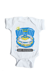 Kansas City Royals Baby Onesie-Personalized Baby Gift