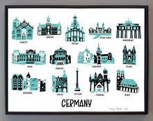 Landmark Map Print-Germany