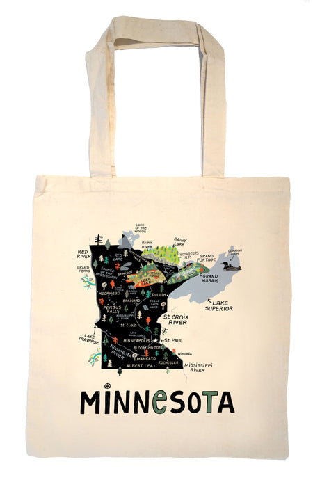 State of Minnesota Tote Bag