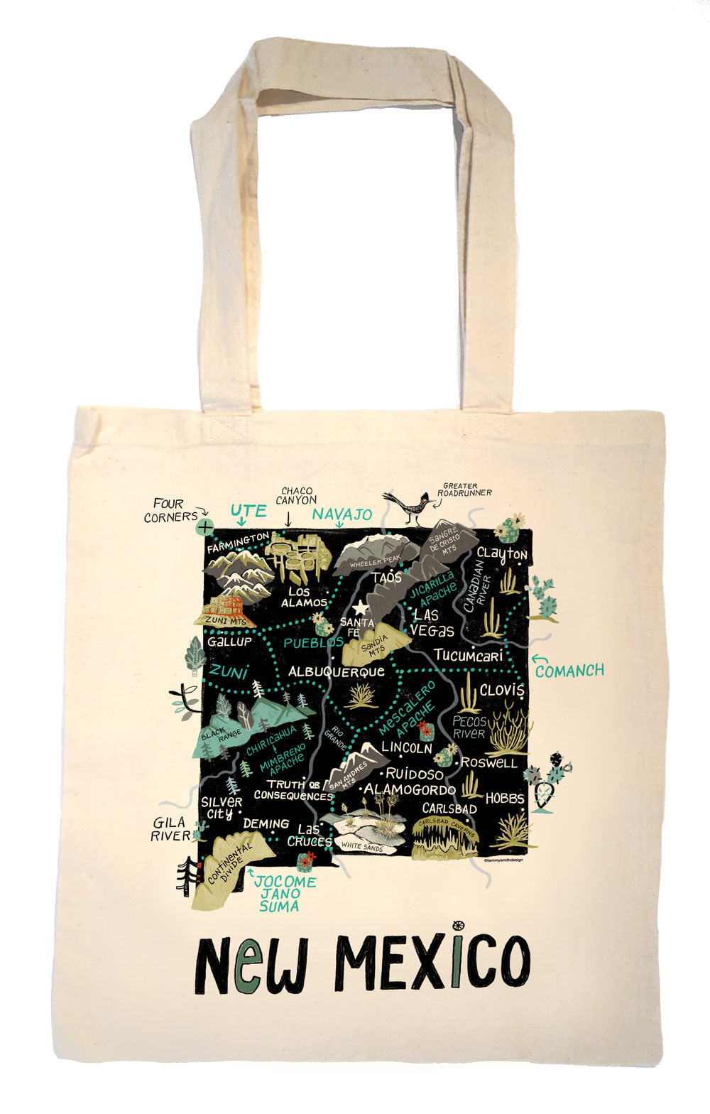 State of New Mexico Tote Bag