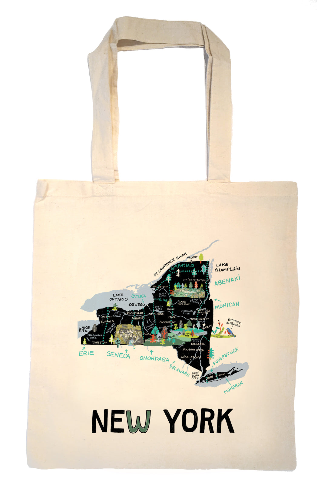 State of New York Tote Bag