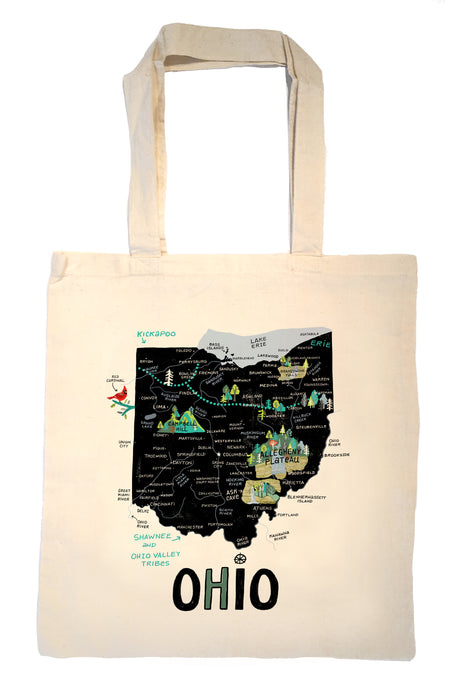 State of Ohio Tote Bag