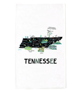State of Tennessee Tea Towel