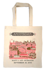 Amsterdam Tote Bag-Wedding Welcome Tote