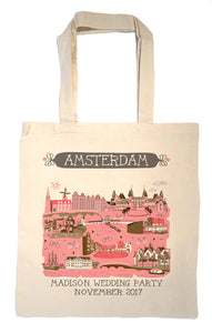 Amsterdam Tote Bag-Wedding Welcome Tote