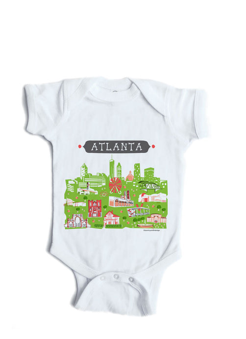 Atlanta GA Baby Onesie-Personalized Baby Gift
