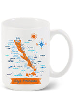 Baja Peninsula Mug-Custom City Mug