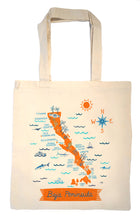 Baja Peninsula Tote Bag-Wedding Welcome Tote