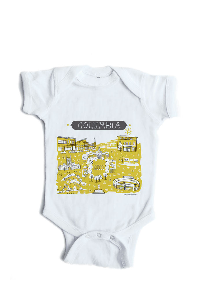 Columbia MO Baby Onesie-Personalized Baby Gift