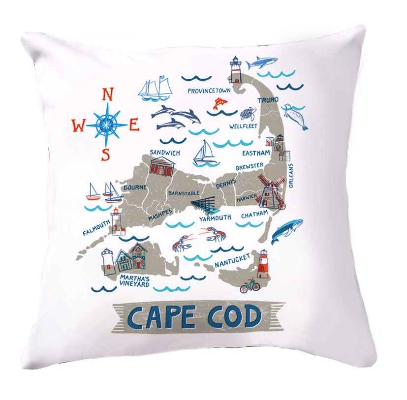 Cape Cod Pillow Cover-16 x 16
