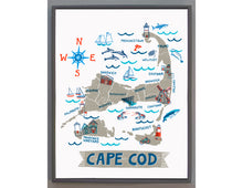 Cape Cod Wall Art-Custom City Print