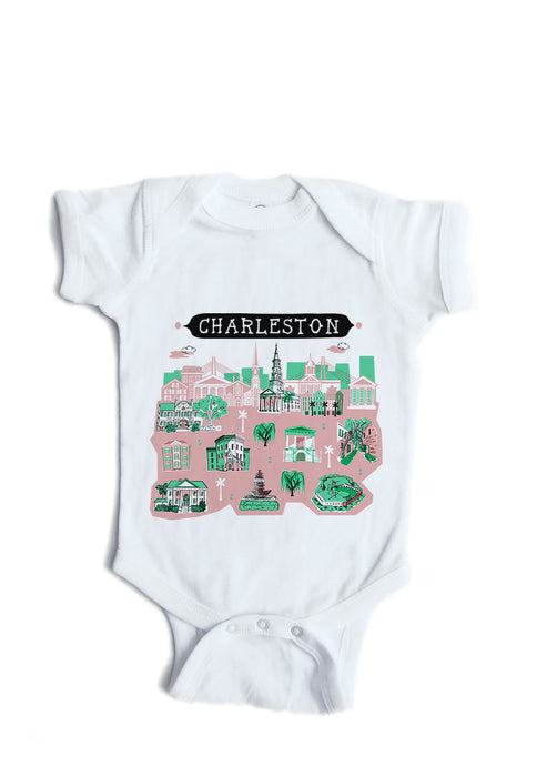 Charleston Baby Onesie-Personalized Baby Gift