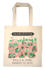 Charleston Tote Bag-Wedding Welcome Tote