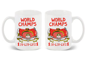 Kansas City Chiefs World Champs 2023 Mug