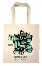 France Tote Bag-Wedding Welcome Tote