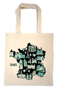 France Tote Bag-Wedding Welcome Tote