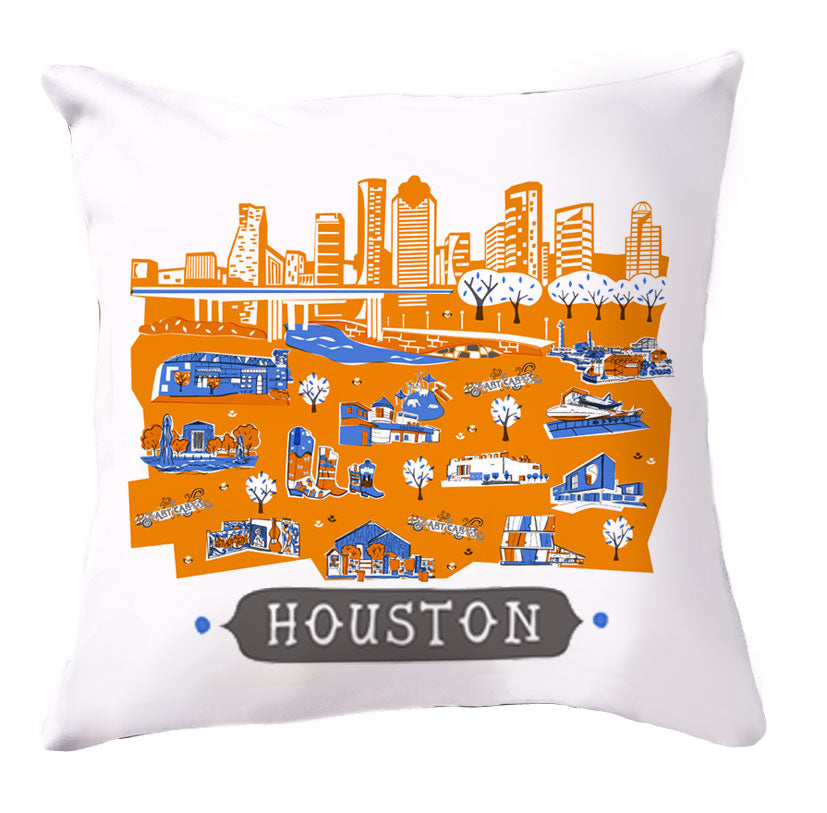 Houston Pillow Cover-16x16