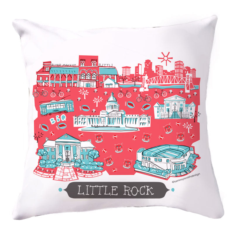 Little Rock Pillow Cover-16x16