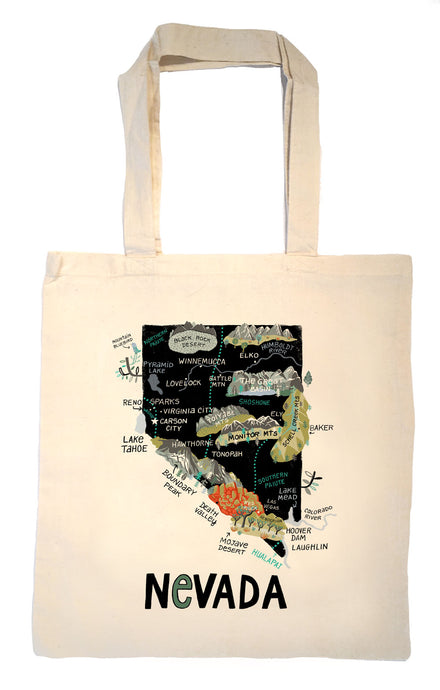 State of Nevada Tote Bag