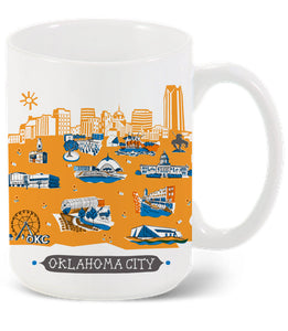 Oklahoma City Mug-Custom City Mug