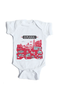 Omaha Baby Onesie-Personalized Baby Gift