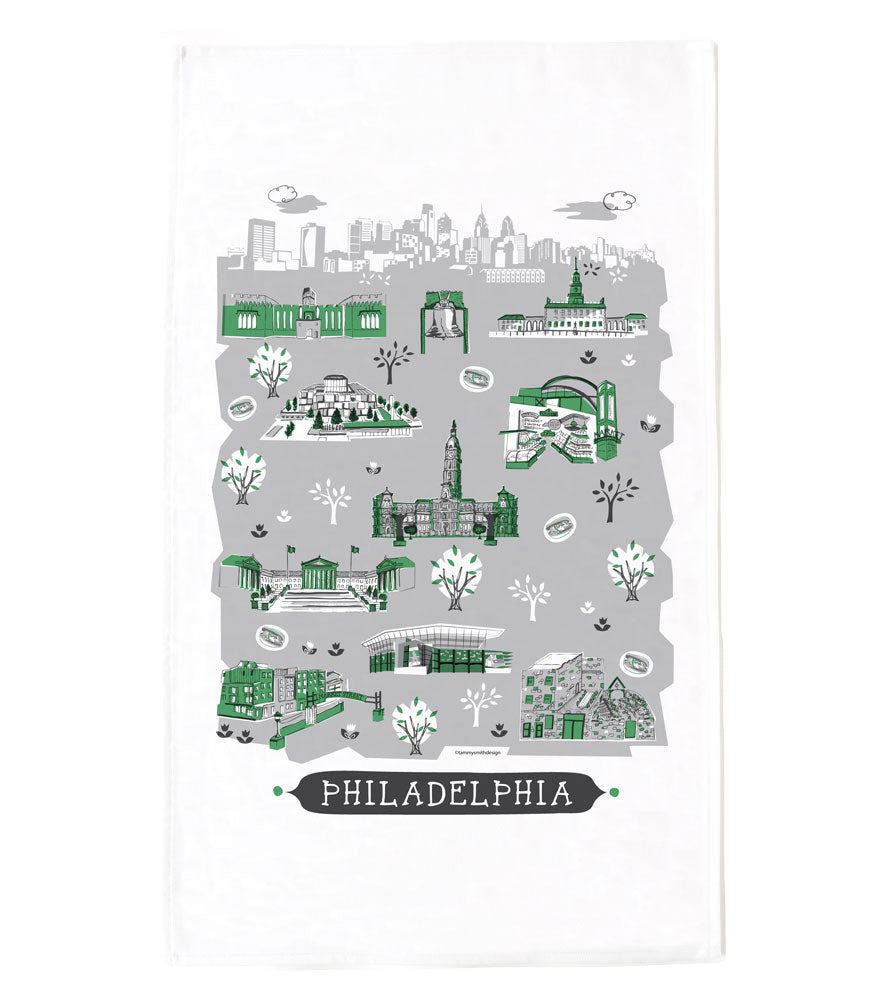 Philadelphia Tea Towel
