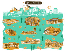 Phoenix Wall Art-Custom City Print