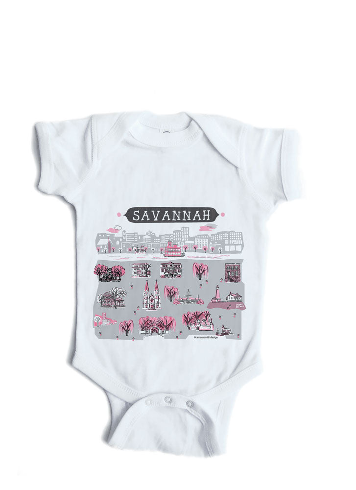 Savannah Baby Onesie-Personalized Baby Gift