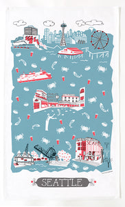 Seattle Tea Towel