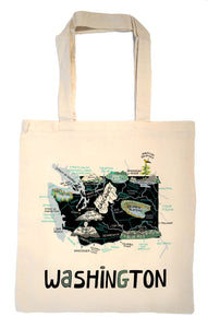 State of Washington Tote Bag
