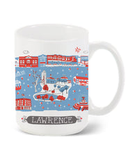 Lawrence Mug-Custom City Mug-KU Mug-Grad Gift