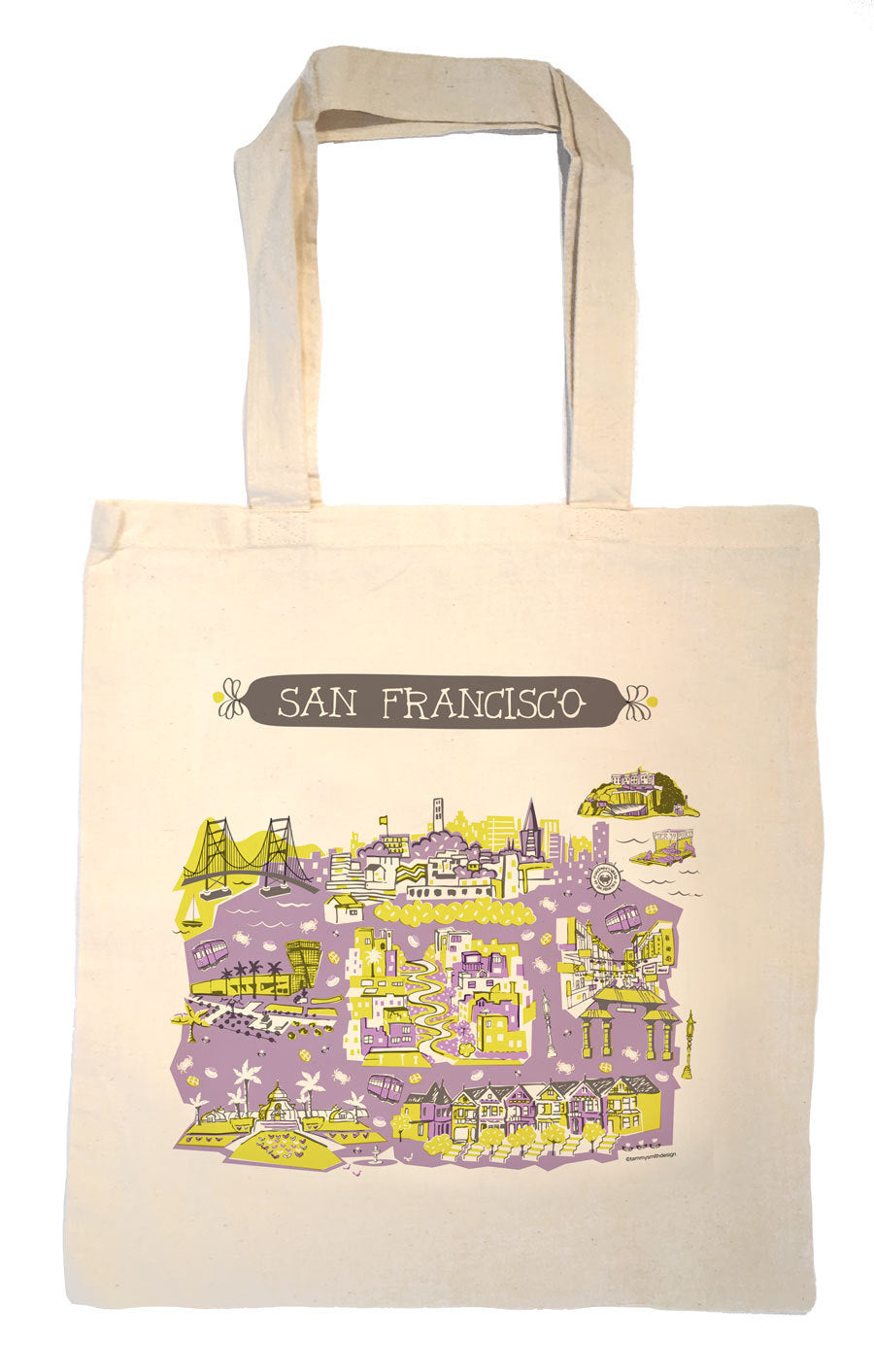 San Francisco Tote Bag-Wedding Welcome Tote