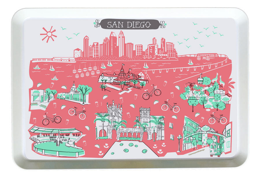 San Diego Tray- Custom City Tray