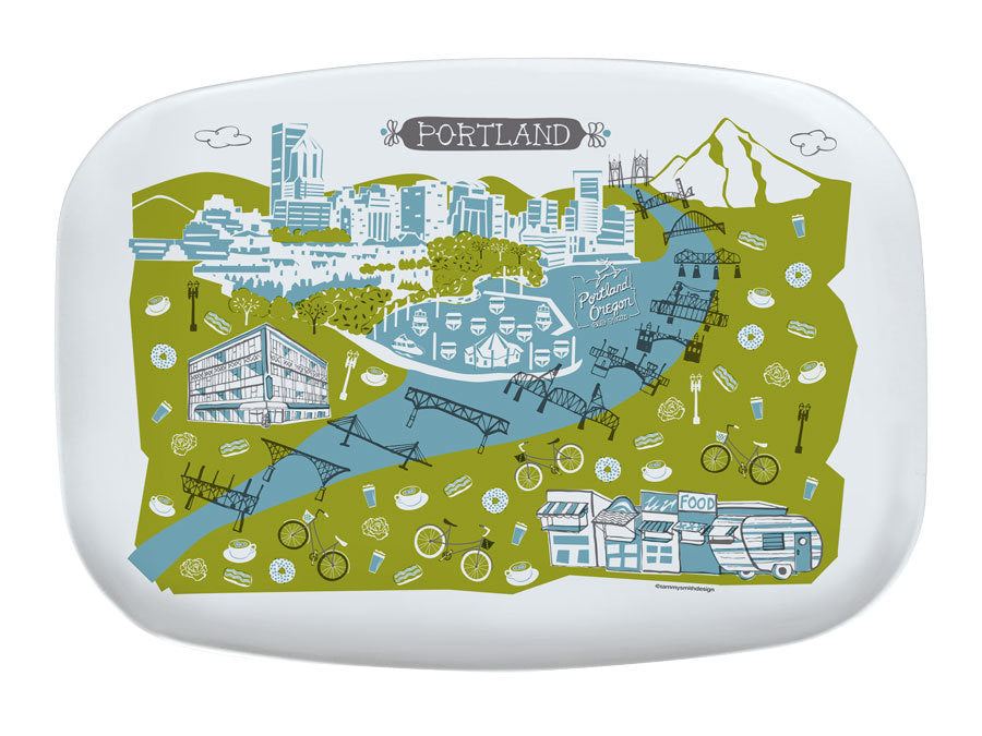 Portland OR Platter- Custom City Platter
