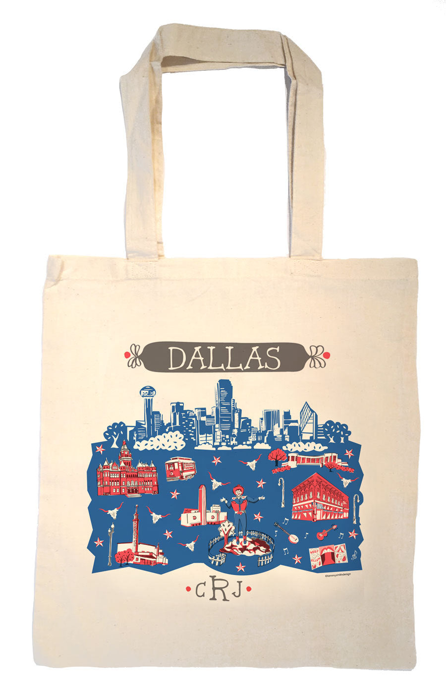 Dallas Tote Bag-Wedding Welcome Tote