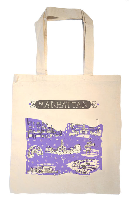 Manhattan KS Tote Bag-Wedding Welcome Tote