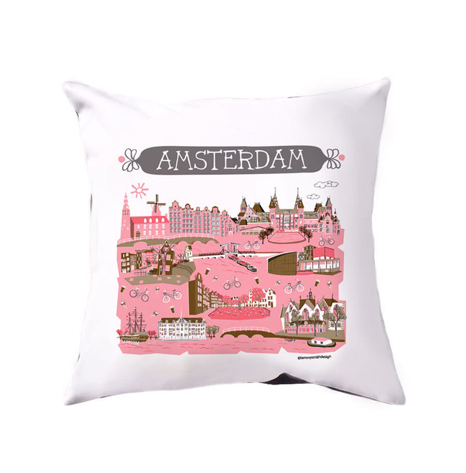 Amsterdam Pillow Cover-16 x 16