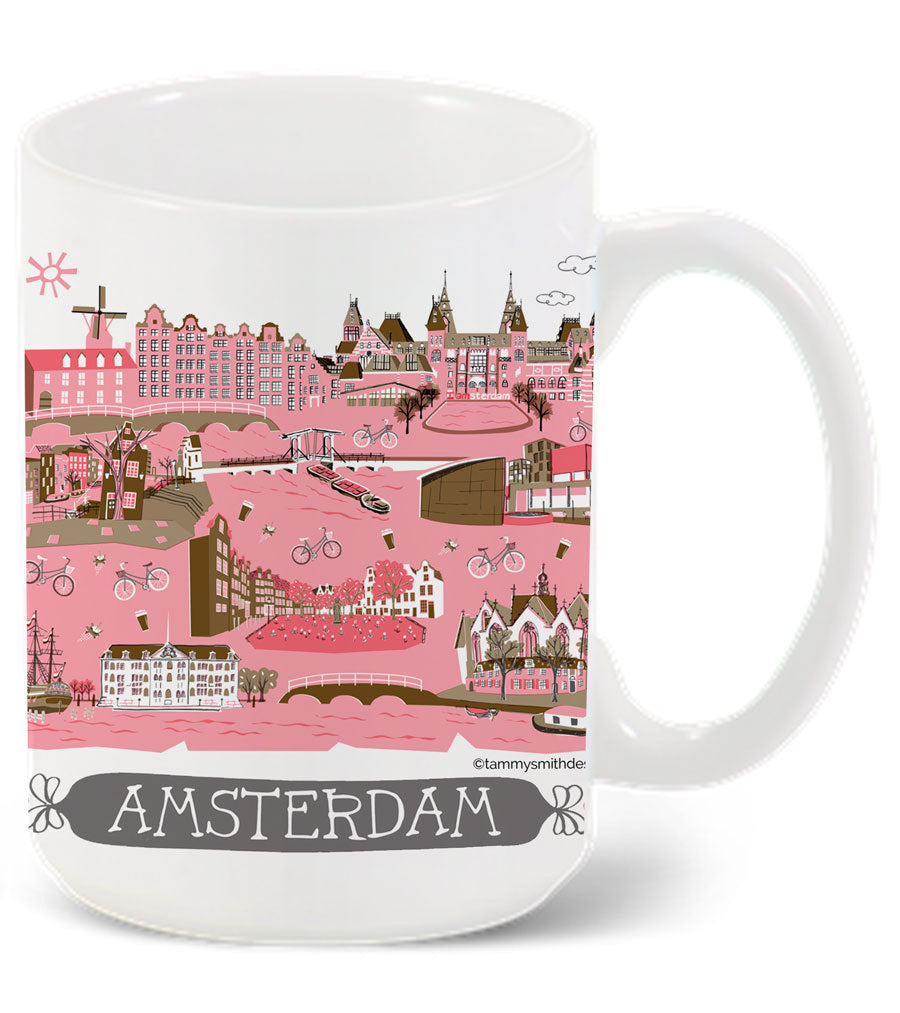 Amsterdam Mug-Custom City Mug