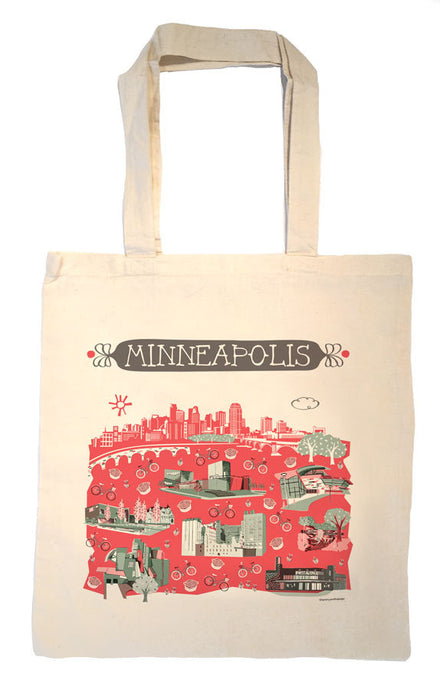 Minneapolis Tote Bag-Wedding Welcome Tote