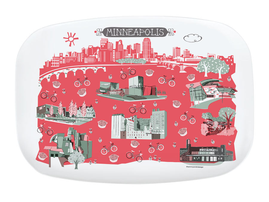 Minneapolis Platter-Custom City Platter