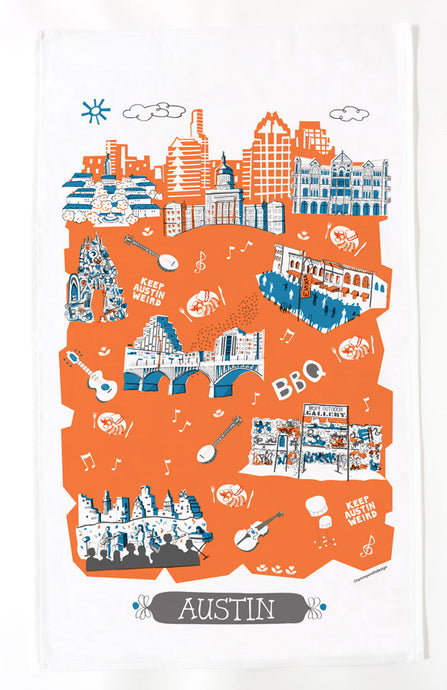 Austin Tea Towel