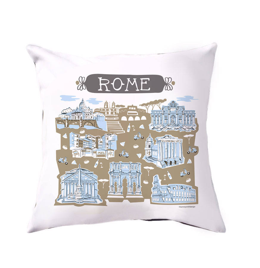 Rome Pillow Cover-16 x 16