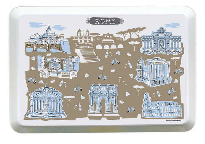 Rome Italy Tray-Custom City Tray