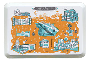 Memphis TN Tray- Custom City Tray