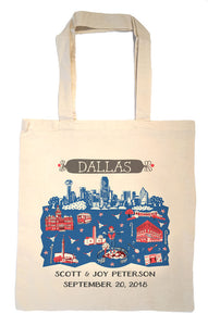 Dallas Tote Bag-Wedding Welcome Tote