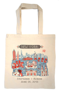 NYC Tote Bag-Wedding Welcome Tote
