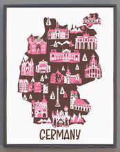 Landmark Map Print-Germany
