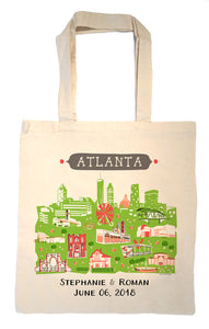 Atlanta Tote Bag-Wedding Welcome Tote